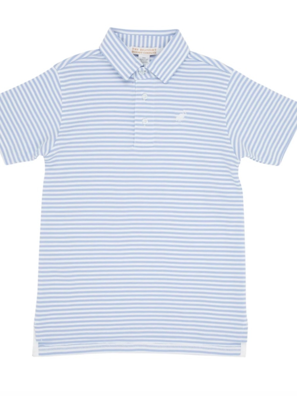 Blue Stripe Worth Avenue White Stork (Size: 2T) - Picture 1 of 2